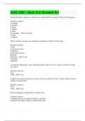 DAD 220 - Quiz 2-2 Graded A&plus;