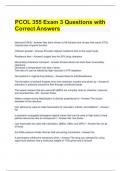 PCOL 355 Exam 3 Questions with Correct Answers&period;docx