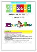 CSP2601 S1  ASSIGNMENT 2 2024