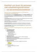 Samenvatting kvl voor mensen met ontwikkelingsstoornissen &lpar;op basis van leerdoelen&rpar;