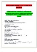 UCF BIOMEDICAL EXIT EXAM 2024 UPDATE  COMPREHENSIVE QUESTIONS AND VERIFIED ANSWERS &lbrack;MOST TESTED QUESTIONS&rsqb; &lbrack;ALREADY PASSED&rsqb; GET IT 100&percnt; CORRECT GRADE A&plus; ALL PASSED