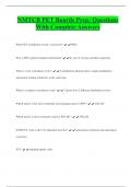NMTCB PET Boards Prep&colon; Questions  With Complete Answers