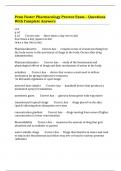 BUNDLE&colon;&colon;- PENN FOSTER BIOLOGY EXAMS
