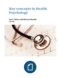 Key Concepts of Health Psychology