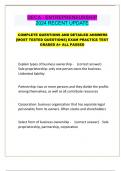 DECA - ENTREPRENEURSHIP 2024 RECENT UPDATE   COMPLETE QUESTIONS AND DETAILED ANSWERS &lbrack;MOST TESTED QUESTIONS&rsqb; EXAM PRACTICE TEST GRADED A&plus; ALL PASSED