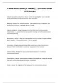 Comm theory Exam &lpar;A Graded&rpar; &vert; Questions Solved 100&percnt; Correct
