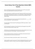 Comm theory Test 2 Prep Questions Solved 100&percnt; Correct