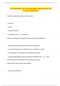 Fire Instructor II Exam Questions And Answers All Correct &vert; Graded A&plus;