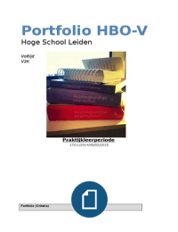 Portfolio stage 2 HBO-V Hogeschool Leiden