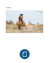 Rassenmap paarden