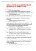 HESI RN EXIT EXAM V2 QUESTIONS AND ANSWERS UPDATED 2023 &sol;2024