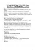Ec248  Bundled Exam Questions Package with Correct Answers
