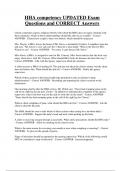 HHA competency UPDATED Exam Questions and CORRECT Answers