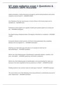 NY state esthetics exam 1 Questions & Answers 100&percnt; Accurate