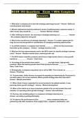 BCOR 350 Questions  Exam 1 With Complete Answers 
