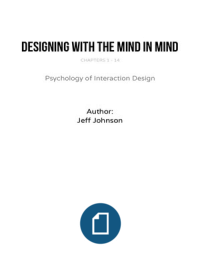 Designing with the Mind in Mind, Jeff Johnson - H1-14