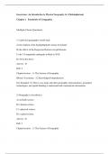 Test Bank in Conjunction with Geosystems An Introduction to Physical Geography&comma;Christopherson&comma;8e