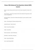 Dmacc CNA Advanced Test Questions Solved 100&percnt; Correct