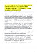 WPC 470 ACTUAL EXAM COMPLETE  TESTED QUESTIONS AND CORRECT DETAILED ANSWERS &lpar;VERIFIED ANSWERS&rpar; &vert;ALREADY GRADED A&plus;&vert;&vert;BRAND NEW&excl;&excl;