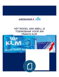 Paper: Air France-KLM
