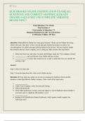 QUICKBOOKS ONLINE CERTIFICATION EXAM&vert;&vert; ALL  QUESTIONS AND CORRECT ANSWERS ALREADY  GRADED A&plus;&vert;&vert; LATEST AND COMPLETE VERSION&vert;&vert;  BRAND NEW&excl;&excl;