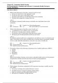 MacDonald&sol;Jakubec&colon; Stanhope and Lancaster&rsquo;s Community Health Nursing in Canada&comma; 4th Edition Chapter 1&period; Community Health Nursing