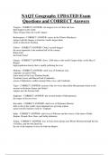 NAQT Bundled Exam Questions Package with Correct Answers