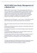 NU372 HESI Case Study PN Management Fortis College - Question and answers 100&percnt; correct 