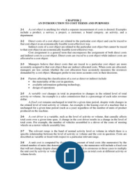 Uitwerkingen 'Cost Accounting' - hoofdstuk 2