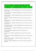 D315 WGU QUESTIONS WITH CORRECT ANSWERS 100&percnt; 2024