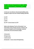 FLSE 1 Exam Questions with 100&percnt; Correct Answers &vert; Verified &vert; Latest Update