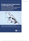 Computational Approaches in Biomaterials and Biomedical Engineering Applications &lpar;Emerging Trends in Biomedical Technologies and Health informatics&rpar; 1st Edition 2024 with complete solution 