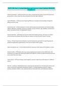 NUFT 204 Test 1 &vert; Actual Questions and Answers Latest Updated 2024&sol;2025 &lpar;Graded A&plus;&rpar;