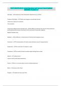 NUFT 204 EXAM 2 &vert; Actual Questions and Answers Latest Updated 2024&sol;2025 &lpar;Graded A&plus;&rpar;