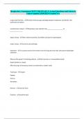 Respiratory Assessment NUFT 204 EXAM 3 &vert; Actual Questions and Answers Latest Updated 2024&sol;2025 &lpar;Graded A&plus;&rpar;