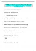 NUFT 204 Exam &num;3 Cardiac Assessment&comma; GI&sol;GU&comma; Nutrition&comma; Medication Administration Exam &vert; Actual Questions and Answers Latest Updated 2024&sol;2025 &lpar;Graded A&plus;&rpar;