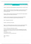 NUFT 204 FINAL Exam &vert; Actual Questions and Answers Latest Updated 2024&sol;2025 &lpar;Graded A&plus;&rpar;
