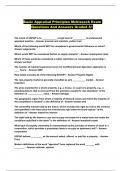 Basic Appraisal Principles Mckissock Exam Questions And Answers Graded A&plus;