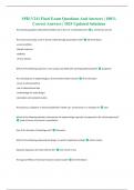 SPH-V241 Final Exam Questions And Answers &vert; 100&percnt; Correct Answers &vert; 2024 Updated Solutions