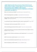 ARRT MRI EXAM&comma; FINAL EXAM&comma; PRACTICE EXAM  AND STUDY GUIDE LATEST 2024 ACTUAL EXAM 220  QUESTIONS AND CORRECT DETAILED  ANSWERSWITH RATIONALES &lpar;VERIFIED ANSWERS&rpar;  &vert;ALREADY GRADED A&plus; When is an IV considered to be infiltrated&quest;