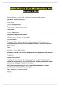 DH206 Midterm Exam With Questions And Answers &commat; 2024