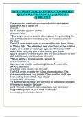 MASSACHUSETTS MAP CERTIFICATION PRETEST QUESTIONS AND ANSWERS 2024&semi;SOLVED CORRECTLY