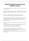 Hed2601  Bundled Exam Questions Package with Correct Answers