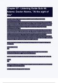 Chapter 57 - Listening Guide Quiz 46&lowbar; Adams&lowbar; Doctor Atomic&comma; &lowbar;At the sight of this