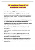 NR 235 BUNDLED EXAMS WITH SOLUTION 
