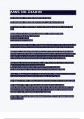 AAMS 300- EXAM &num;2&period;