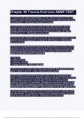 Chapter 26 Trauma Overview AEMT-TEST