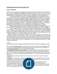 Overheid en privaatrecht tentamen 23 oktober 2012