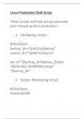 Linux administration 