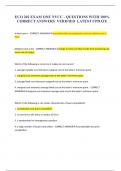 ECO 202 EXAM ONE NVCC - QUESTIONS WITH 100&percnt; CORRECT ANSWERS  VERIFIED  LATEST UPDATE